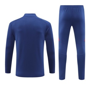 Spanje Trainings Sweatshirt Kwart-Zip 2024-25 Blauwe